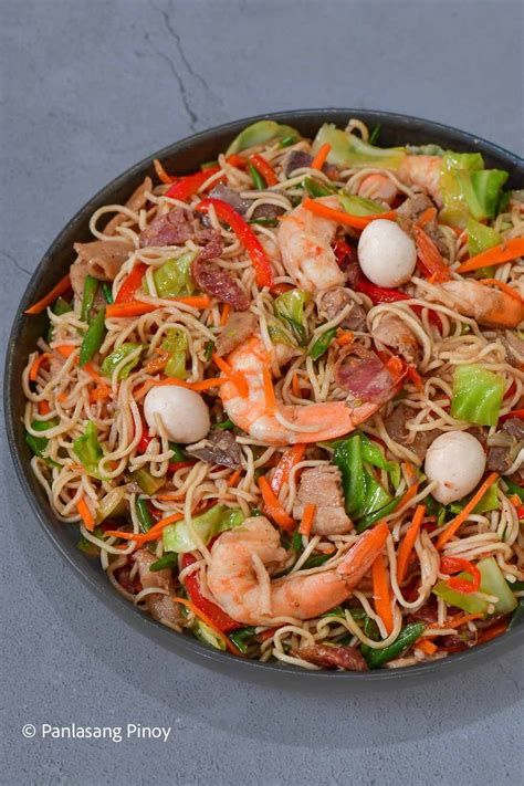 pancit recipe panlasang pinoy